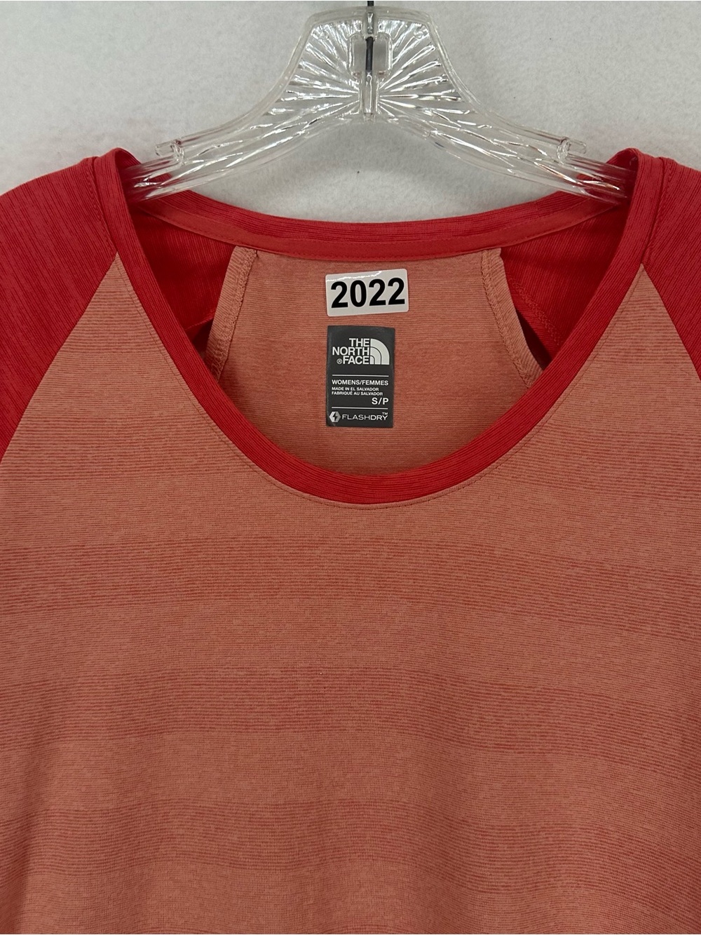 The North Face Womens FlashDry Tee Sz Small Pink Short Sleeve - Picture 2 of 9
